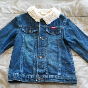 Like new toddler boys denim jacket